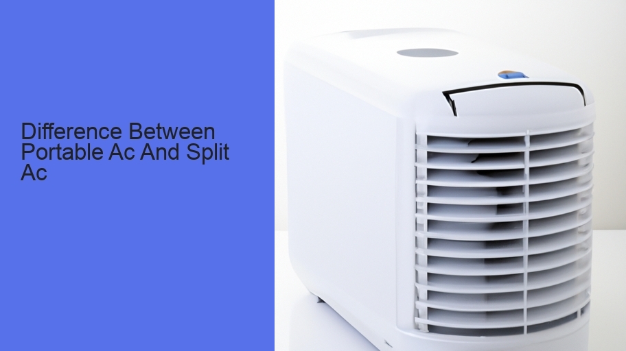 Difference Between Portable Ac And Split Ac