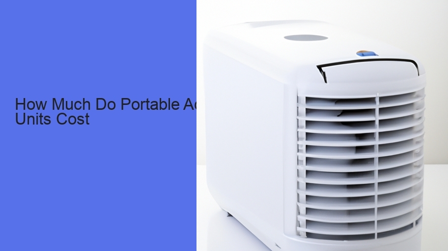 How Much Do Portable Ac Units Cost