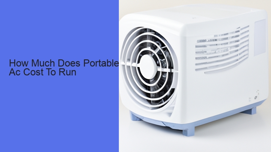 How Much Does Portable Ac Cost To Run