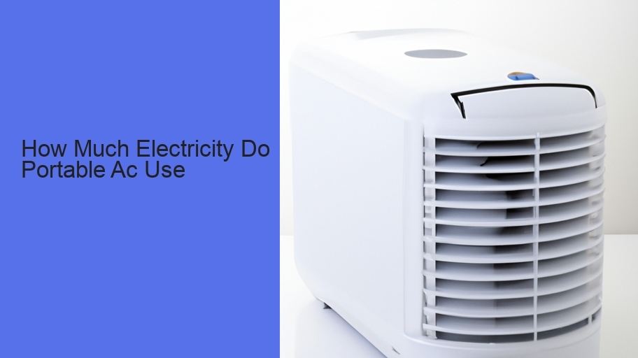 How Much Electricity Do Portable Ac Use